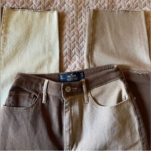 Hollister patched jeans